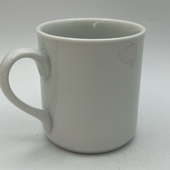 Vintage New Jersey Beach Buggy Association Coffee Mug Red White Ceramic Shore - Picture 3 of 5